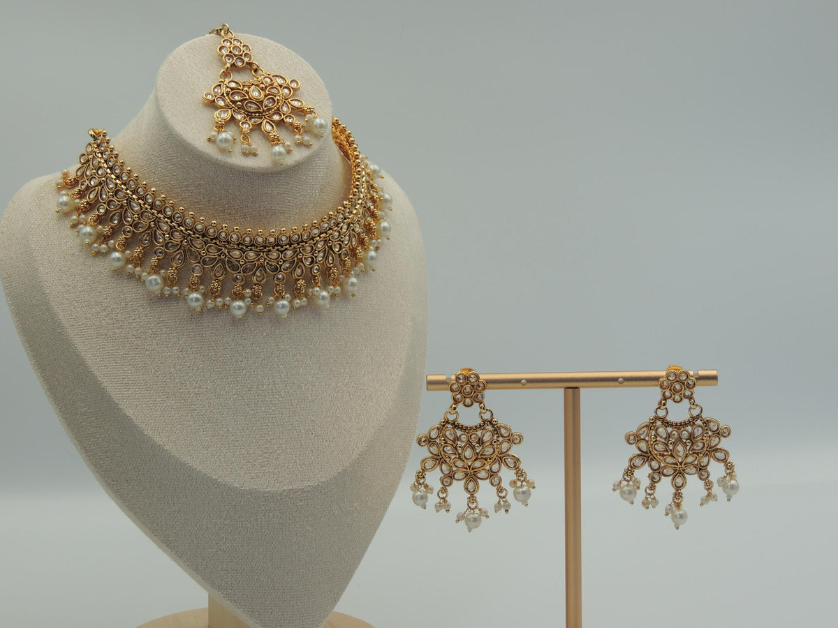 Pearl Choker Set